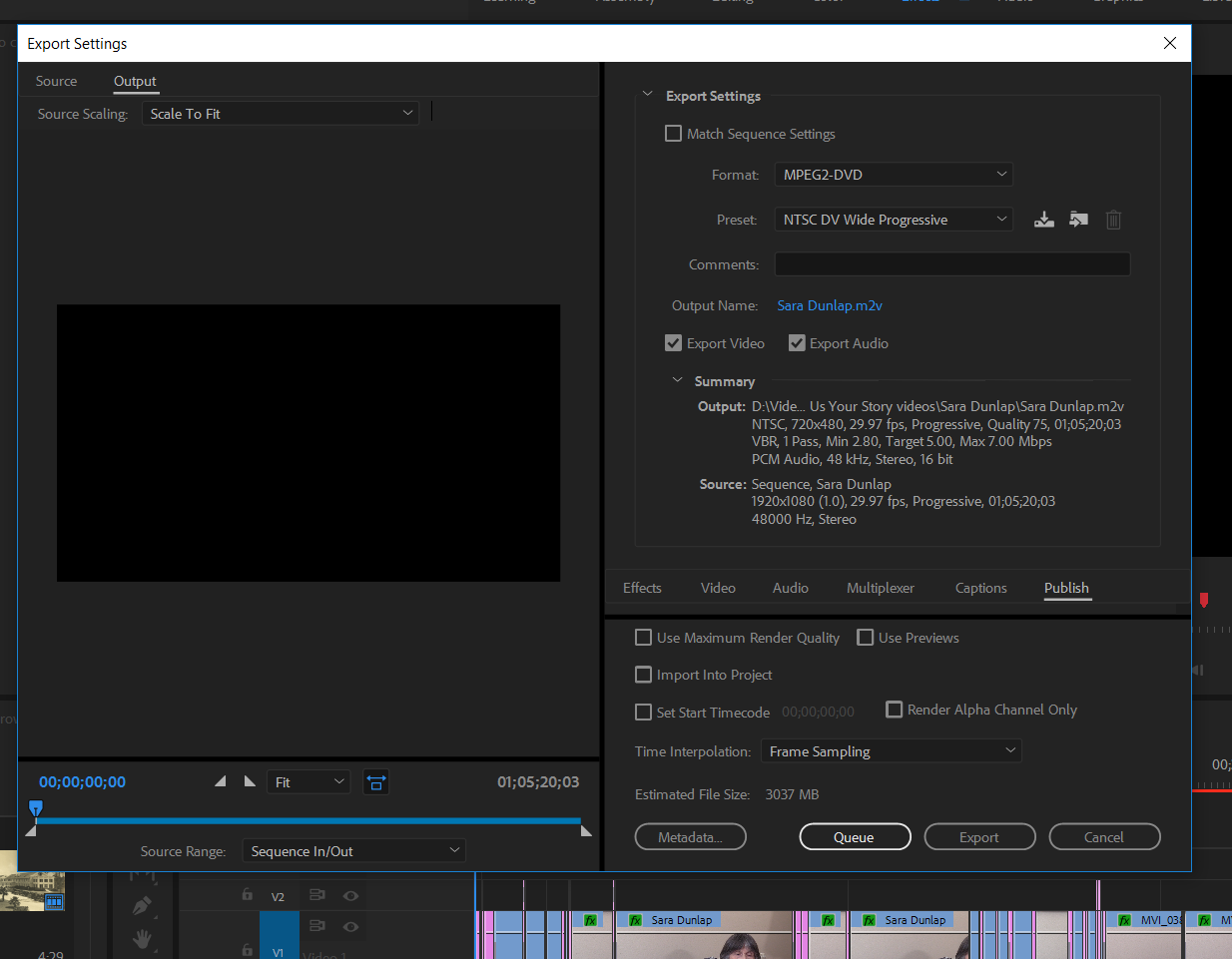 Solved Exported video is shorter than the original Adobe